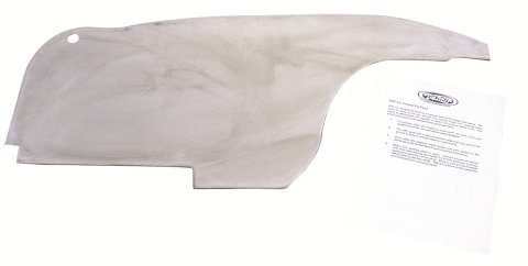 Detroit Speed Firewall Fill Plates 010901DS Plate, Steel, Natural, 0.048 in. Thick, Chevy, Pontiac, Each