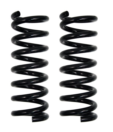 Detroit Speed 10 Inch Coilover Spring 031135PDS Springs, 500 lbs./in. Rate, Black, Front, 2.50 in. I.D., 10.00 in. Length, Pair