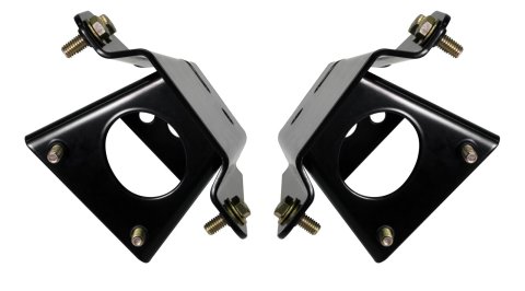 Detroit Speed Engine Mount Bracket Kits 060413DS Motor Mounts and Inserts, Kits, Bolt-in, Steel, Black, for Hydroformed Subframes Only, Chevrolet, Pontiac, Kit
