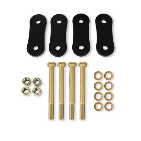 Detroit Speed Inc Leaf Spring Shackles and Hangers 041508DS HDSHCKL KIT W/HW NO BSH CHEVY II