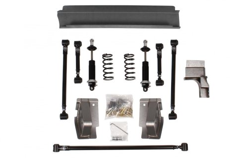 Detroit Speed QUADRALink Rear Suspension Kits 041706-DDS Four Link Kit, Double Adjustable Coilovers, 1968-74 Nova, Chevy II, No Axle Brackets, Kit