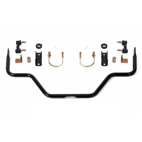 Detroit Speed Tubular Anti-Roll Bars 042213DS Sway Bar, Tubular, Rear, Hollow, Steel, Black Powdercoated, 1.125 in. Diameter, Buick, Chevy, Pontiac, Kit