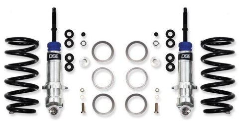 Detroit Speed Non-Adjustable Coilover Kits 030315DS Kit, Front, Non-Adjustable, 1973-77 GM A-Body, SBC, LS Engines, Kit