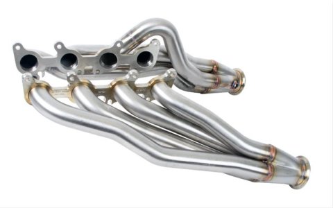 Detroit Speed Stainless Steel Long Tube Headers 061005DS DSE - Ford Coyote Engine with DSE Front Frame, 1964.5-1970 Mustang
