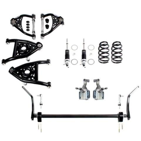 Detroit Speed Inc Suspension Handling Packages 031348DS FRONT SUSPENSION SK2 BBC 68-72A