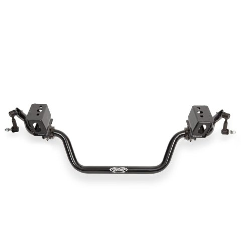 Detroit Speed Tubular Anti-Roll Bars for 1979-1986 CAPRI, 1979-1993 MUSTANG - 031423DS Sway Bar, Tubular, Front, Hollow, Steel, Black Powdercoated, 1.438 in. Diameter, Ford, Mercury, Kit