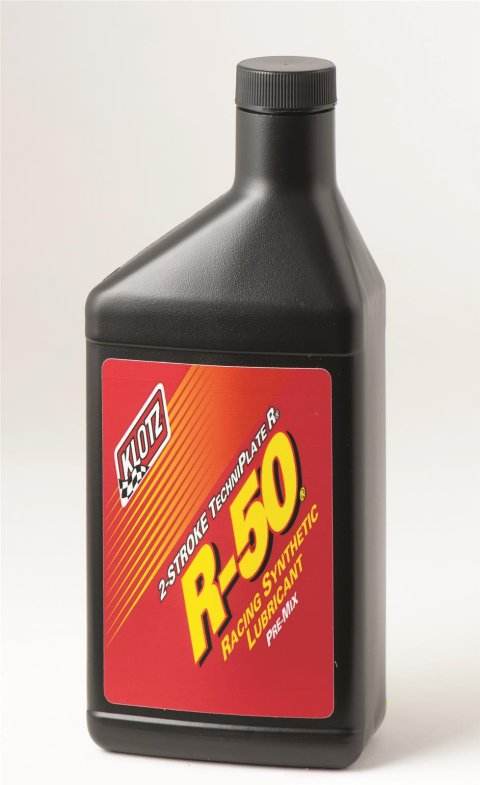 Klotz Synthetic R 50 TechniPlate Lubricant KL-102 Motor Oil, R50 TechniPlate, Synthetic, 2-Cycle, 1 Pint, Each