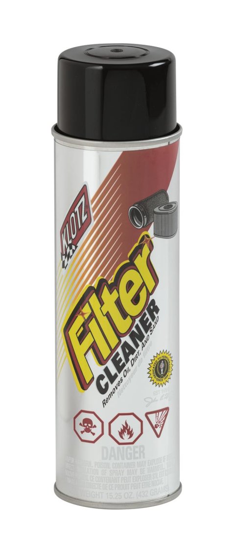 Klotz Synthetic Filter Cleaner KL-608 Air Cleaner, Foam, 15.25 Ounces, Aerosol, Each
