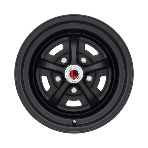 Legendary Wheels Magnum 500 Stealth Black 17x7 Wheels, Black, 17 in. x 7.00 in., Aluminum, Matte Black, 5 x 114.3mm Bolt Circle, 4.25 in. Backspacing, Each