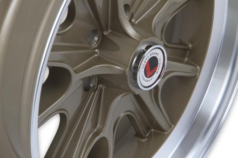 Legendary Wheels HB45 Gold Haze Machined 17x7 Wheels, Machined, 17 in. x 7.00 in., Aluminum, Machined, 5 x 114.3mm Bolt Circle, 4.25 in. Backspacing, Each
