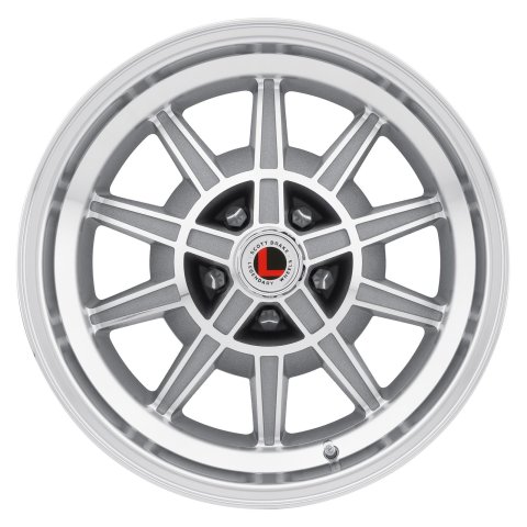Legendary Wheels GT7 Alloy Clearcoated Machined 17x8 Wheels, Machined, 17 in. x 8.00 in., Aluminum, Gray Machined, 5 x 114.3mm Bolt Circle, 4.75 in. Backspacing, Each