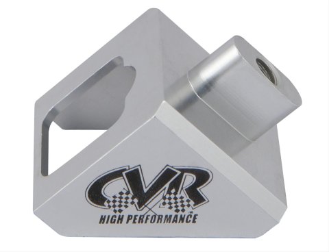 CVR Passing Gear Cable Brackets 641CL Bracket, Aluminum, Clear Anodized, Each
