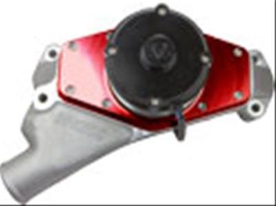 CVR Proflo Maximum Water Pumps 7554R Electric Pump, Maximum, Billet Aluminum, Red Anodized, 60 gpm, Chevy, Big Block, Each