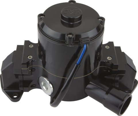 CVR Proflo Extreme Water Pump Assemblies 8502BK Pump, Electric, Extreme, 55 gpm, Billet Aluminum, Black Anodized, Ford, Small Block, Each