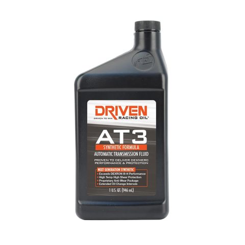 Driven Racing Oil Synthetic AT3 Automatic Transmission Fluid 04706 Fluid, Fluid, 1 qt., Each