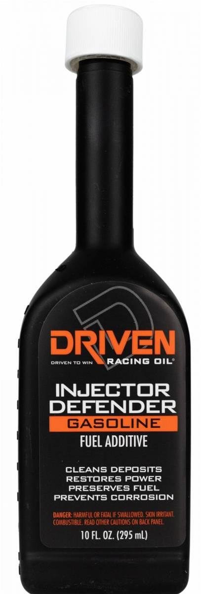 Driven Racing Oil Injector Defender Fuel Additive 70048 System Additives, Defender, Gasoline, Cleaner, Corrosion Inhibitor, 25 Gallons Treated, 10 oz. Bottle, Each