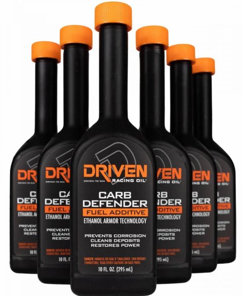 Driven Racing Oil Carb Defender Fuel Additive 70040-6 - Ethanol 10oz bottle 6 Count Case