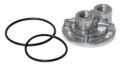 Perma-Cool Spin-On Oil Filter Adapters 114 Adapter, Bypass, Spin-On, Aluminum, Natural, 13/16-16 in. Thread, 1/2 in. NPT Inlet/Outlet, Each