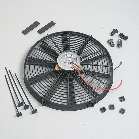 16 Inch 2,350 CFM Perma-Cool Standard Electric Fan 19126 Fan, Single, in. Diameter, Reversible, cfm, Black, Plastic, Each