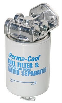 Perma-Cool 2 Microns Fuel Filter and Water Separator Kits with 1/4 in. NPT Inlet Size 84794 Separator, 5 gpm. Maximum Flow, 90 psi. Maximum Pressure, Kit