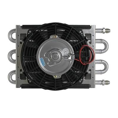 Perma-Cool Maxi-Cool Six Pass Fluid Coolers 13211 Cooler, 1,100 cfm Fan, Tube and Fin, Aluminum, Natural, 7 1/2 in. x 12 in. x 1 1/2 in., Each