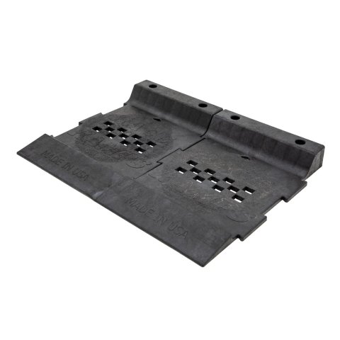 Race Ramps Pro-Stop Parking Guides RR-PS-2 Aid, Tire Stop, Floor Mat Bump, Polymer, Black, Pair