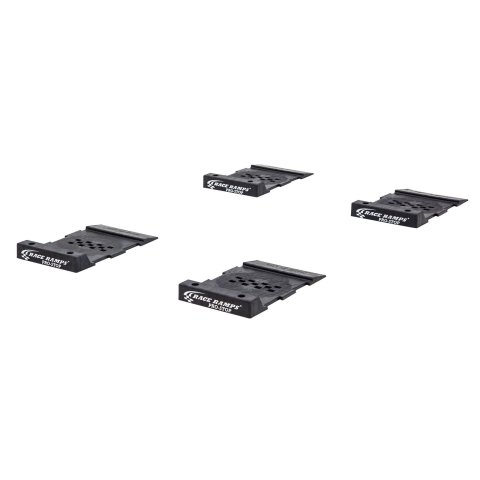 Race Ramps Pro-Stop Parking Guides RR-PS-4 Aid, Tire Stop, Floor Mat Bump, Polymer, Black, Set of 4