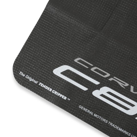 Fender Gripper Covers FG2080 Covers, Gripper, Black, Nylon Mesh, Foam Non Slip Backing, C8.R Logo, Chevy, Each