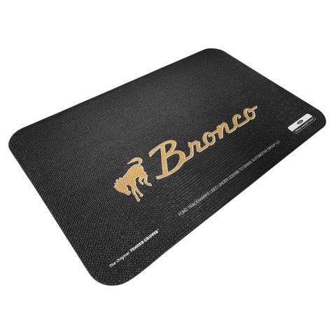 Fender Gripper Covers FG2141 Cover, Foam/Vinyl, Black, Bronco Logo, 22 in. x 34 in., Each