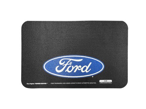 Fender Gripper Covers FG2101 Cover, Foam/Vinyl, Black, Ford Blue Oval Logo, 22 in. x 34 in., Each
