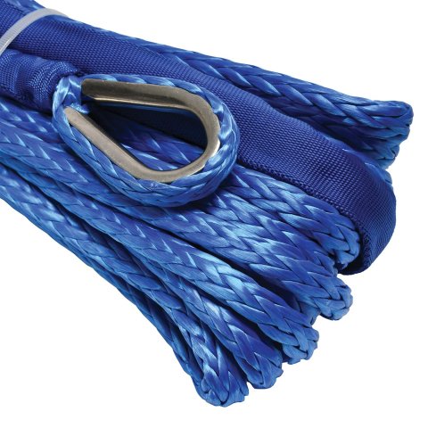 Superwinch Winch Cables and Ropes 89-24642 Rope, All, Replacement Synthetic Rope 5/16" diameter x 55' length for S5500/S7500 Synthetic Winch, Black