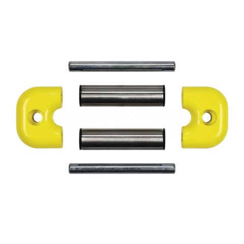 Superwinch Roller Fairleads 89-42678 Fairlead Assembly, All, Replacement Fairlead Assembly for S5500/S7500 Winches, Silver