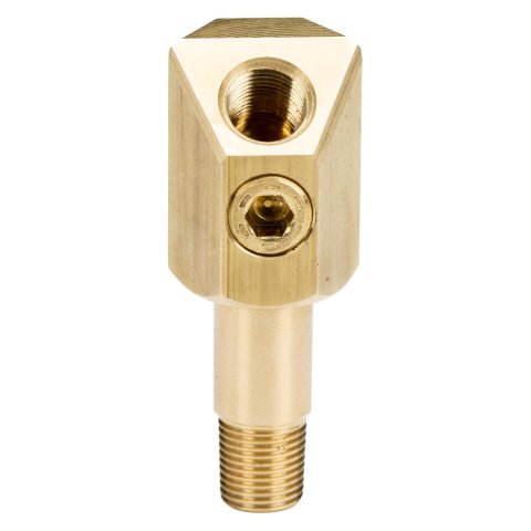 Dakota Digital Oil Pressure Adapters 130070 Gauge Adapters, Pressure, Brass, Each
