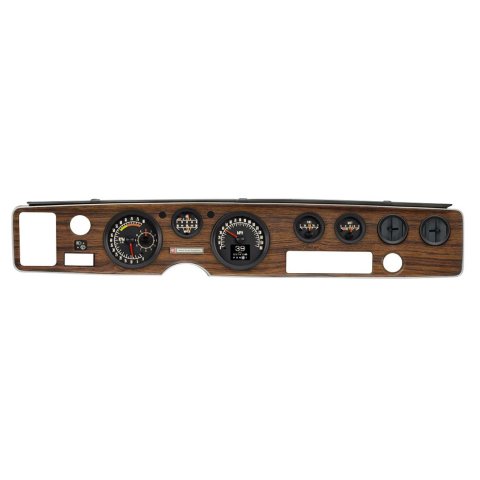 Dakota Digital RTX Direct-Fit Gauge Kits for 1970-1981 FIREBIRD - RTX-70P-FIR-X Kit, RTX, Direct Fit, Analog, Speed, Tach, Volts, Fuel, Water, Clock, Oil, TFT Message Center, Black Face, Multicolor, Pontiac, Firebird, Kit