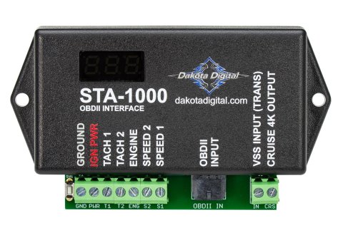 Dakota Digital OBD II Tachometer/Speedometer Interfaces STA-1000 Interface, II, Each
