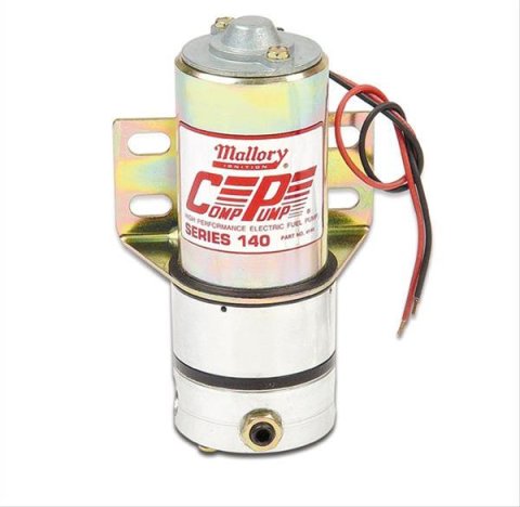 Mallory Comp Pump Fuel Pumps 29259 Pump, Electric, Pro 140 Series, External, Universal, Each