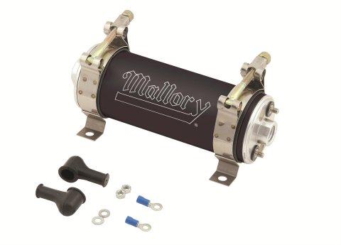 Mallory Marine Electric Fuel Pumps 11106M Pump, Electric, High-Pressure, External, Inline, Gasoline, Universal, Each