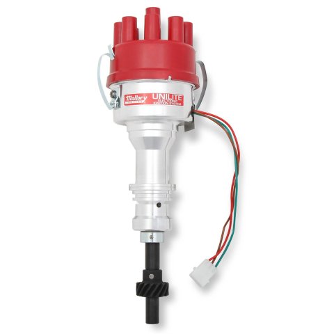 Mallory Unilite Distributors 3755401 Distributor, Unilite, Mechanical Advance, Ford, 351W, Each