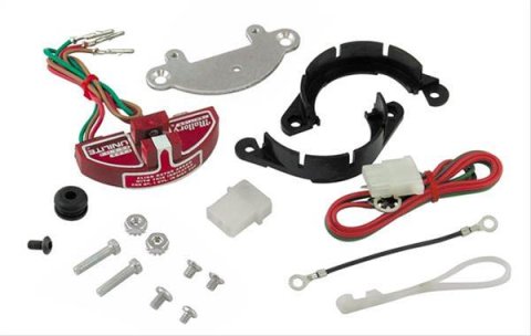 Mallory Unilite Breakerless Ignition Conversion Kits 501 Distributor Conversion, Unilite, Delco, 12 V, Kit