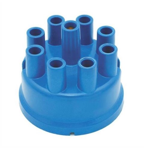 Mallory Distributor Caps 209D Cap, Female, Socket-Style, Blue, Clamp-Down, Mallory, YL, YLU, YT Series, V8, Each