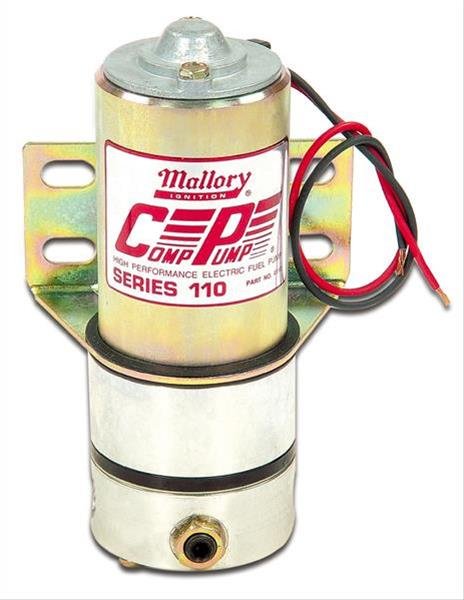 Mallory Comp Pump Fuel Pumps 29256 Pump, Electric, Pro 110 Series, External, Universal, Each