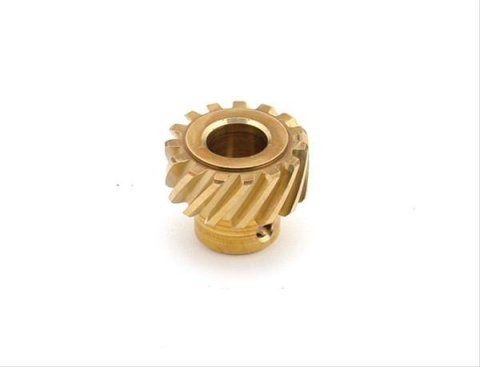 Mallory Bronze Distributor Gears 29432 Gear, Aluminum, Bronze, Race, .531 in. Diameter Shaft, Ford, 221-302, 351W, 3.8L V6, Each