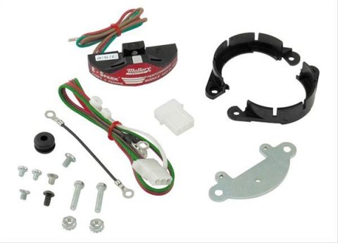 Mallory E-Spark Conversion Kits 61001M Distributor Conversion, E-Spark, 12 V, Delco Distributors, Kit