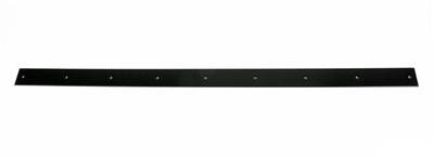 Warn Plow Blade Wear Bars 80608 Snow Bar, Steel, Black Powdercoated, 50.00 in. Length, Each