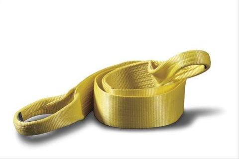 Warn Tree Trunk Protector Straps 88995 Strap, Protector, 30,000 lbs. Rating, Nylon, Yellow, Nylon Loop Ends, 8 ft. Length, Each