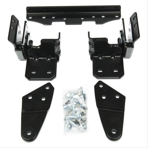 Warn ProVantage Front Plow Mounting Kits 93515 Snow Mount, ProVantage, Front, Frame Mount, Steel, Black Powdercoated, for use on Honda®, Kit