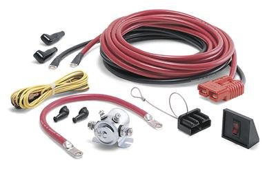 Warn Quick-Connect Power Cable Kits 32963 Quick Connector Wiring Kit, for Rear of Vehicle, 20 ft. Length, Kit