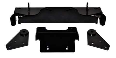 Warn ProVantage Front Plow Mounting Kits 80545 Kit, Front, Steel, Black Powdercoated, Polaris, Kit