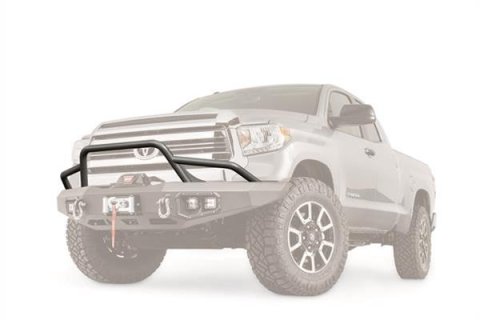 Warn Grille Guard Tubes 100472 Tube, Steel, Black Powdercoated, Low-Height, Ford, Toyota, Each