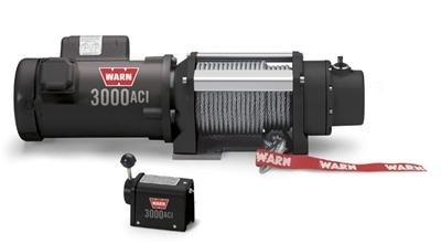 3,000 lbs. Warn 3000 ACI Series Electric Winch 93000 Winches, Electric, 115/230 V, Pull Rating, Each